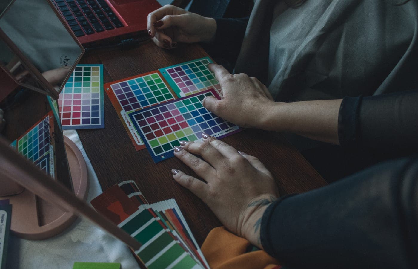 Representative brand design agency photograph; no pictured business is for sale