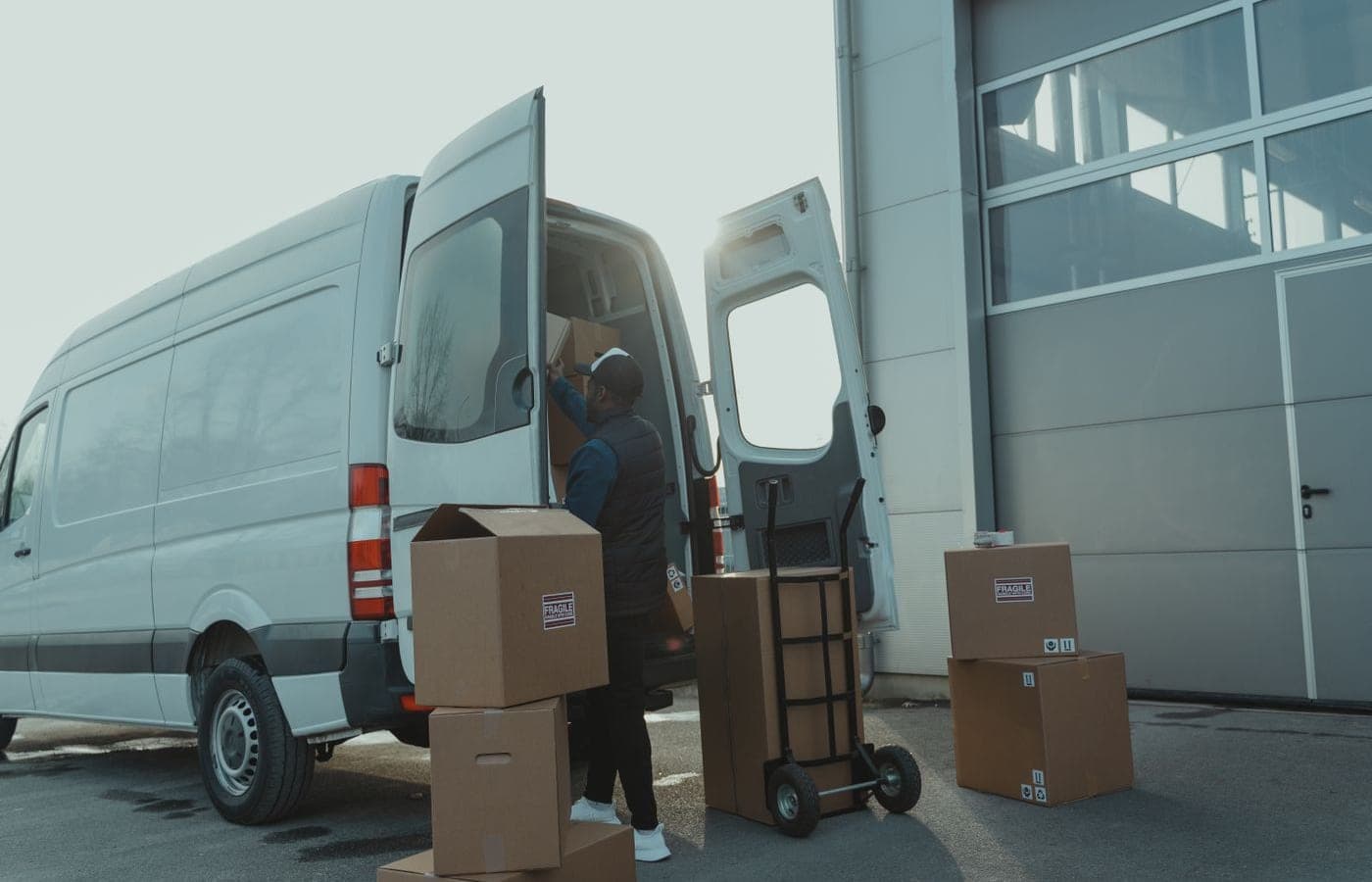 Representative regional delivery photograph; no pictured business is for sale